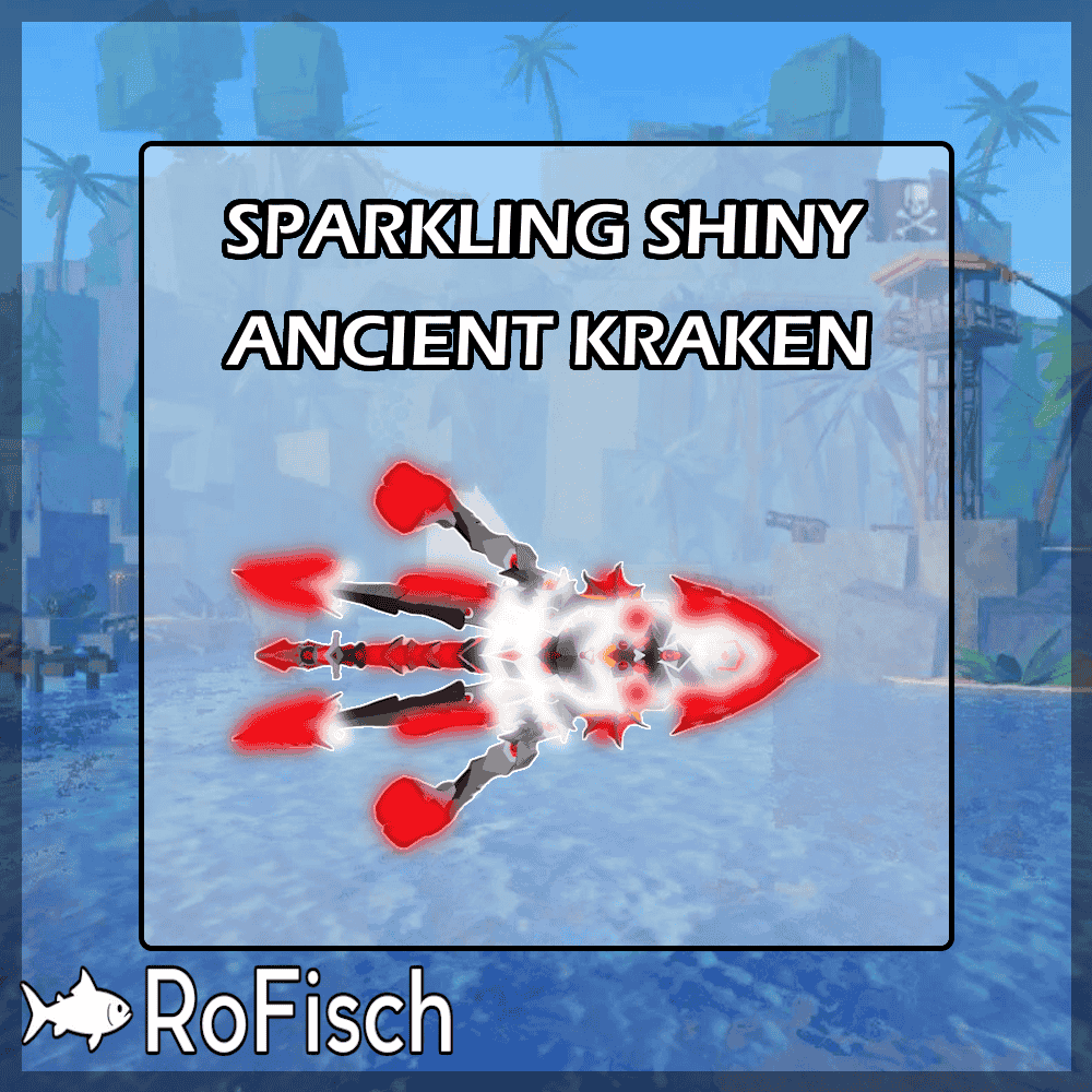 Sparkling Shiny Ancient Kraken in Fisch – Ultra-Rare Deep Sea Monster